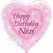 Happy Birthday Nan Foil Balloon