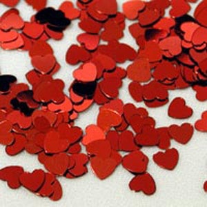 Red Heart Confetti crafting Powder