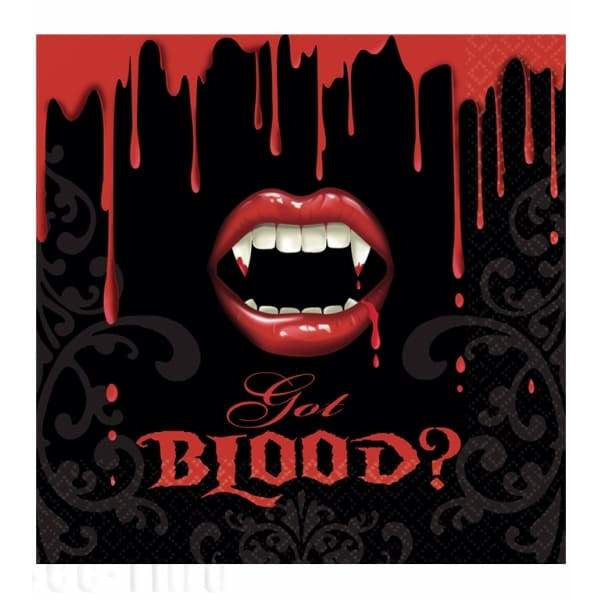 Fangtastic Luncheon Halloween Napkins x16