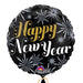 New Year Pizazz Foil Balloons