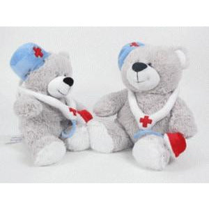 Mecial Bear With Stephescope 9 inch