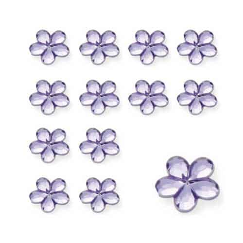 Lilac Flower Diamantes