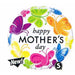 Mothers Day Vivid Butterflies Foil Balloons