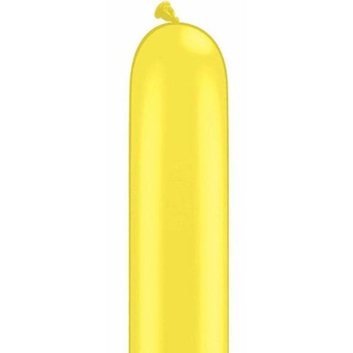 Yellow Entertainer Modelling Latex Balloons