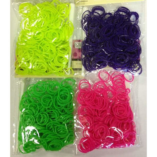 Jumbo Scented Neon Loom Bands