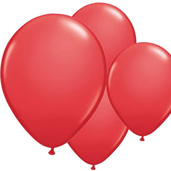 Red Latex Balloons 6ct