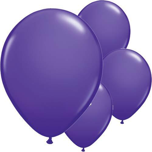 Purple Violet Latex Balloons 6ct