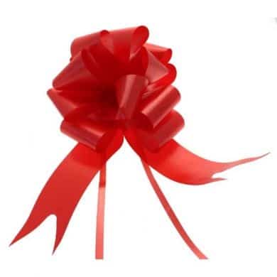 Red 2 Inch Pull Bows x20