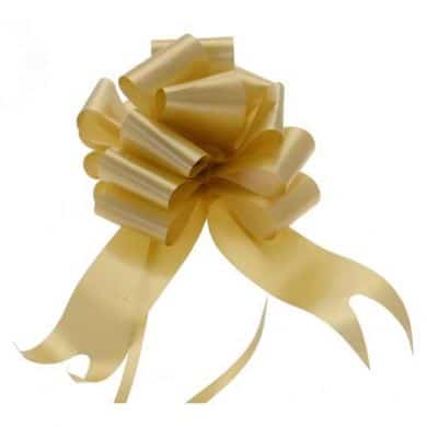 Gold 2 Inch Pull Bows x20