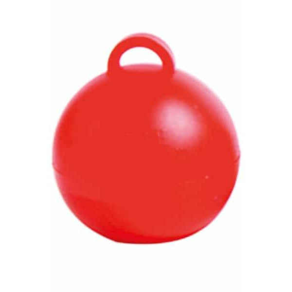 Red Bubble Balloon Weights 1pk