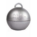 Silver Bubble Balloon Weights 1pk