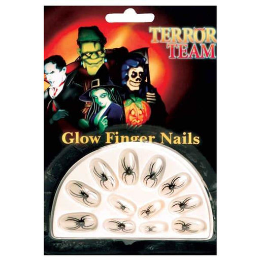 Glow Finger Nails 12pk