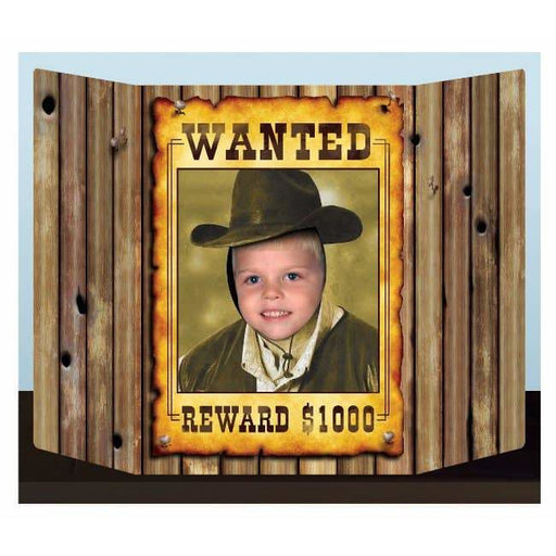 Wanted Photo Prop Decorations