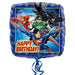 Justice League Happy Birthday Foil Balloon