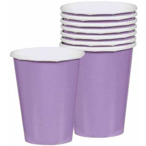 Lilac Paper Cups 8pk