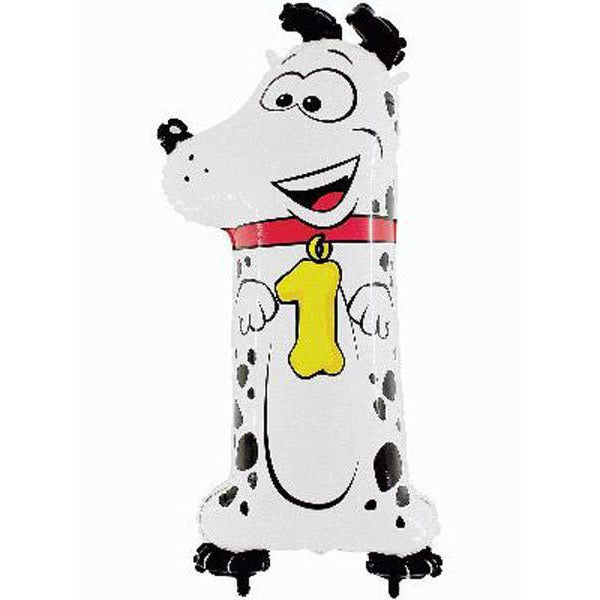 Number 1 Dog Zooloon Balloons