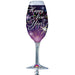 Happy New Year Champagne Glass Supershape Balloon
