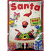 Santa Stop Here Glitter Window Sticker