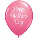 Mothers Day Script Latex Balloons 25ct