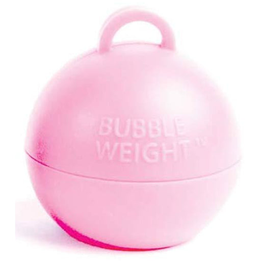 Light Pink Bubble Balloon Weights 1pk