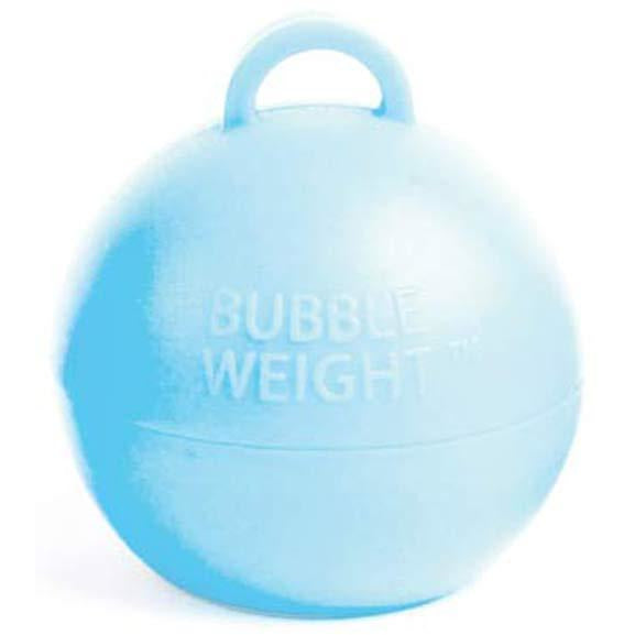 Light Blue Bubble Balloon Weights 1pk