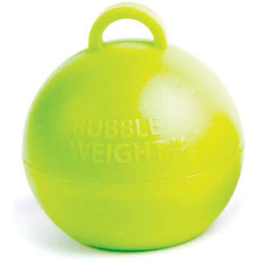 Lime Green Bubble Balloon Weights 1pk