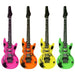 Neon Inflatable Guitar 1pk