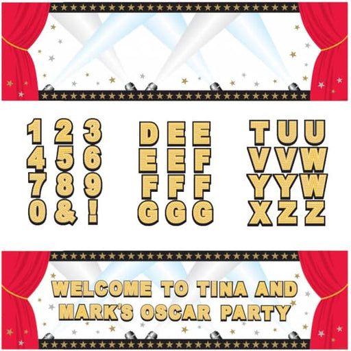 Hollywood Giant Sign Banner