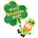 Leprechaun And Shamrock St Patricks Supershape Balloon