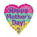 Happy Mothers Day Dots Foil Balloon