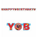 Fireman Sam Birthday Letter Banner
