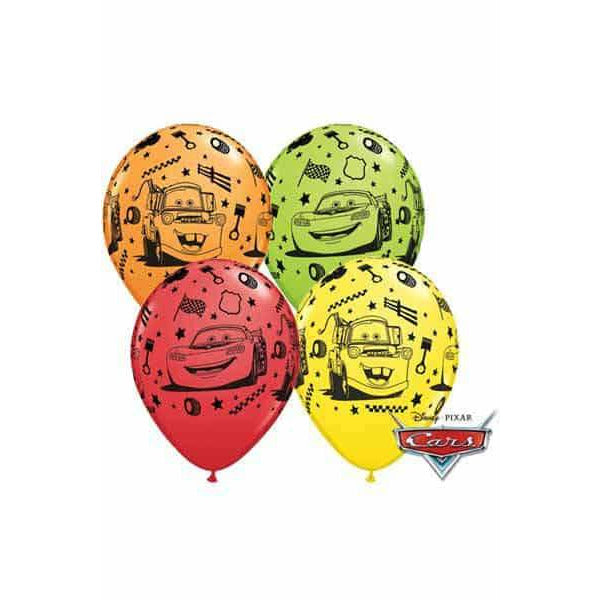 Lightning McQueen Balloons 25pk