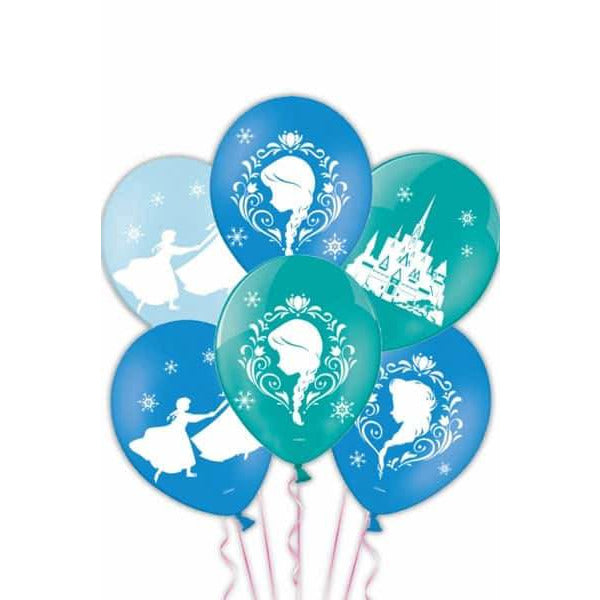 Frozen Latex Balloons 6pk