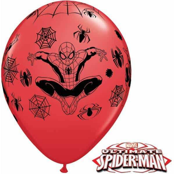Spider Man latex Balloons 25pk