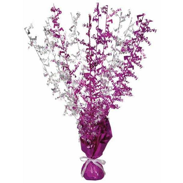 Pink And Silver Hen Party Balloon Weight