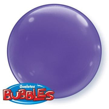 Purple Violet Bubble Balloons x4