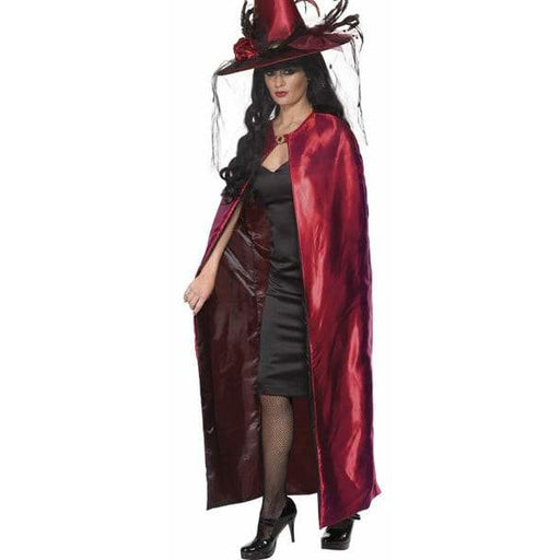 Red Deluxe Witches Cape