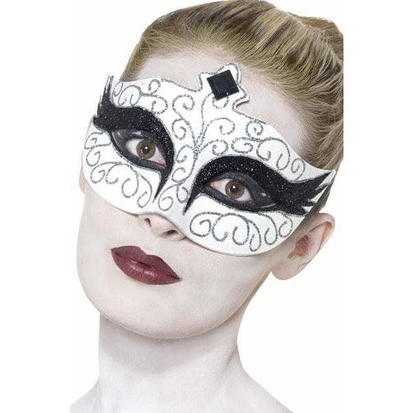 Gothic Swan Eye Mask