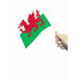 Wales Hand Flags x12