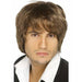 Mens Brown Short Styled Boy Band Wigs