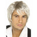 Mens Blonde And Brown Short Styled Boy Band Wigs