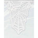 White Spider Web Diecut Flag Banner