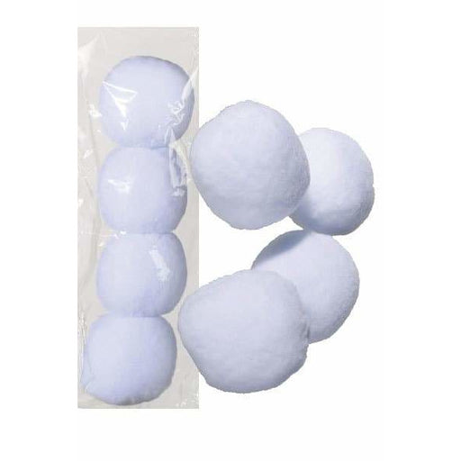 Textile Snowballs 4pk