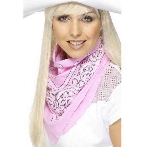 Pink Cowgirl Bandana