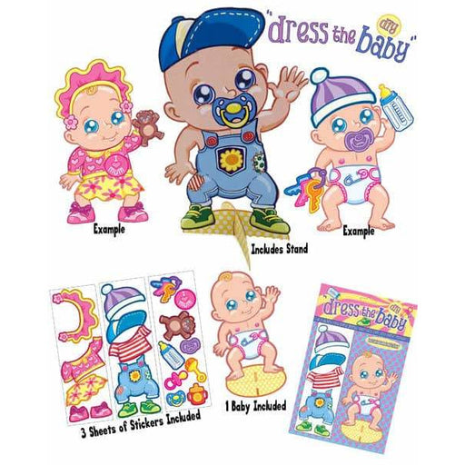 Dress The Baby Game 1pk