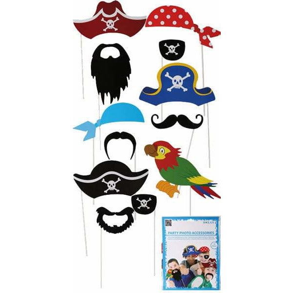 Pirate Photo Props 12pk