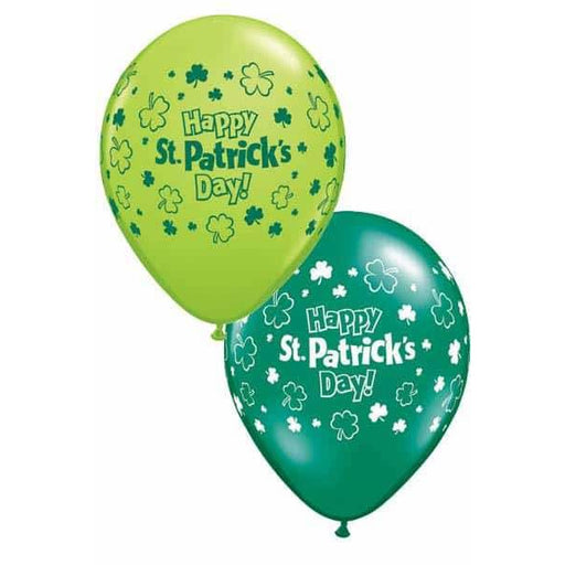 St Patricks Day Latex Balloons 25ct