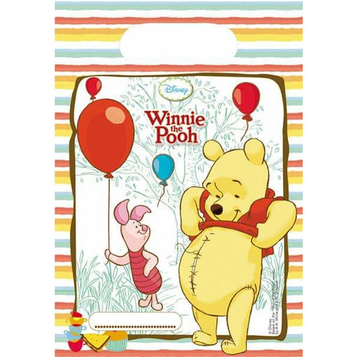 Winnie The Pooh Party Bags 6pk