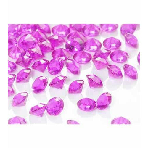 Purple Tiny Table Diamantes
