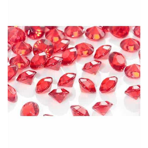 Red Tiny Table Diamantes